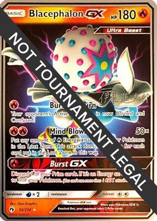 Blacephalon GX (52/214) (Mind Blown - Shintaro Ito) [World Championships 2019] - Trinity Hobby
