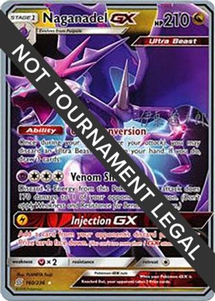 Naganadel GX (160/236) (Mind Blown - Shintaro Ito) [World Championships 2019] - Trinity Hobby