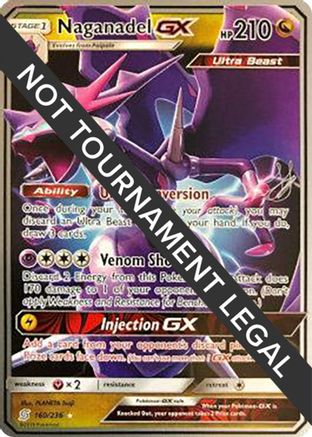 Naganadel GX (160/236) (Perfection - Henry Brand) [World Championships 2019] - Trinity Hobby