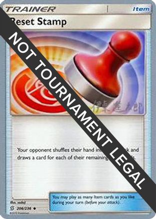 Reset Stamp (206/236) (Mind Blown - Shintaro Ito) [World Championships 2019] - Trinity Hobby