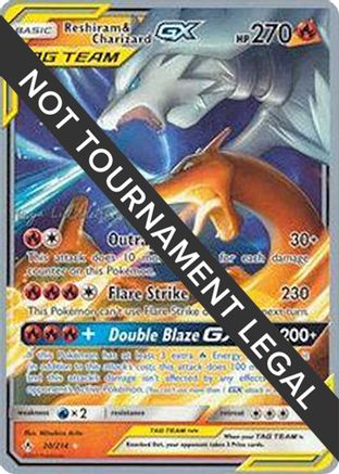 Reshiram & Charizard GX (20/214) (Fire Box - Kaya Lichtleitner) [World Championships 2019] - Trinity Hobby