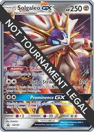 Solgaleo GX (SM104) (Perfection - Henry Brand) [World Championships 2019] - Trinity Hobby