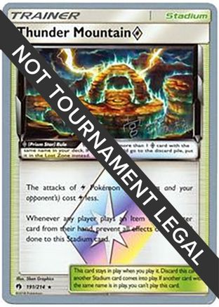 Thunder Mountain Prism Star (191/214) (Pikarom Judge - Haruki Miyamoto) [World Championships 2019] - Trinity Hobby