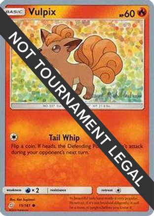 Vulpix (15/181) (Fire Box - Kaya Lichtleitner) [World Championships 2019] - Trinity Hobby