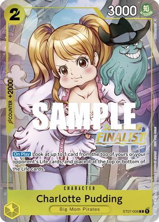 Charlotte Pudding (Online Regional 2023) [Finalist] (ST07-008) - [One Piece Promotion Cards] Foil - Trinity Hobby
