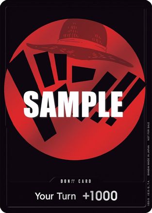 DON!! Card (Red) - [One Piece Promotion Cards] Foil - Trinity Hobby