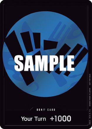 DON!! Card (Blue) - [One Piece Promotion Cards] Foil - Trinity Hobby
