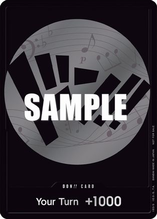 DON!! Card (Silver) - [One Piece Promotion Cards] Foil - Trinity Hobby