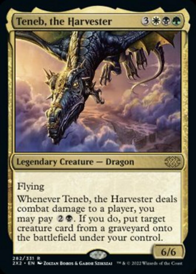 Teneb, the Harvester [Double Masters 2022] - Trinity Hobby