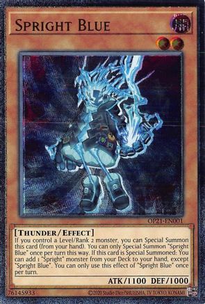 Spright Blue [OP21-EN001] Ultimate Rare - Trinity Hobby