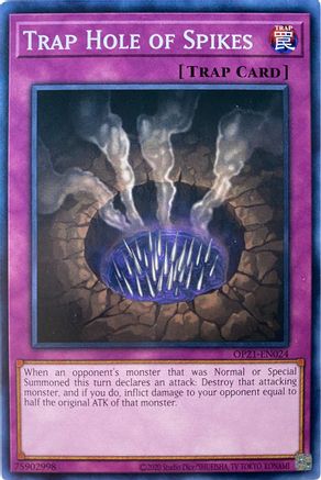 Trap Hole of Spikes [OP21-EN024] Common - Trinity Hobby