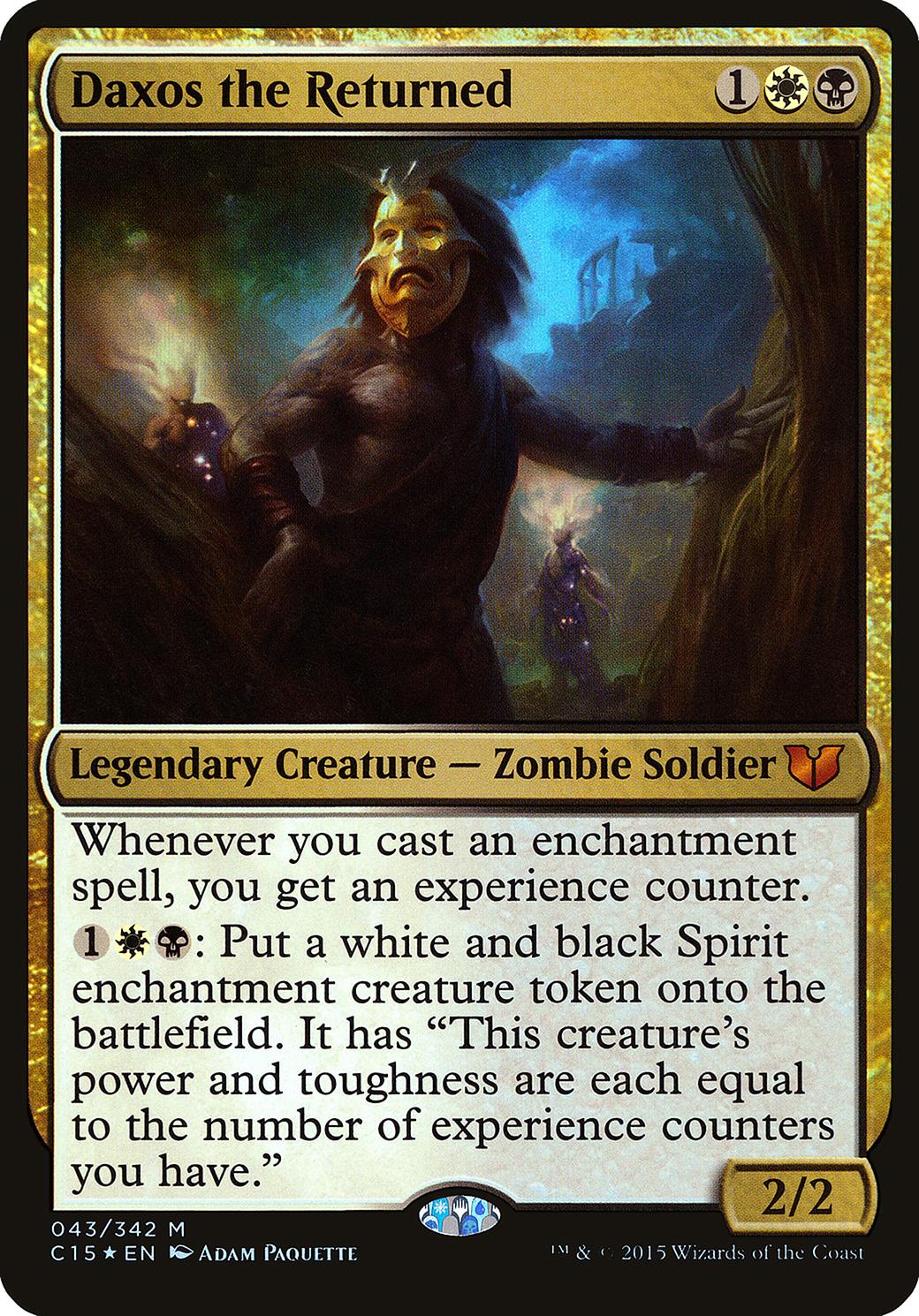 Daxos the Returned (Oversized) [Commander 2015 Oversized] - Trinity Hobby