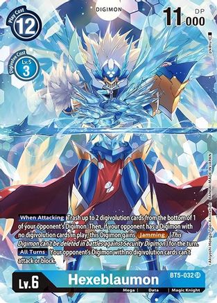 Hexeblaumon [BT5-032] (Alternate Art) [Dimensional Phase] - Trinity Hobby