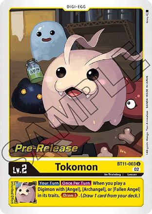 Tokomon [BT11-003] [Dimensional Phase Pre-Release Promos] - Trinity Hobby