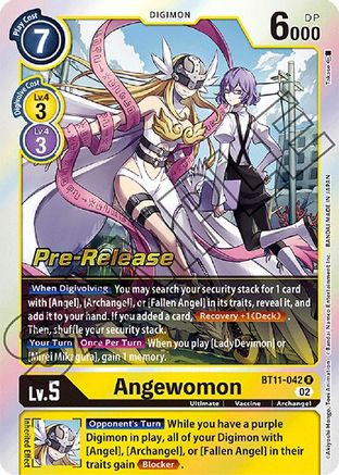 Angewomon [BT11-042] [Dimensional Phase Pre-Release Promos] - Trinity Hobby