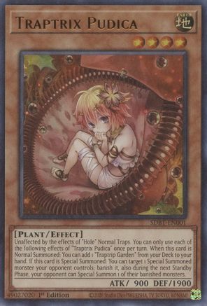 Traptrix Pudica [SDBT-EN001] Ultra Rare - Trinity Hobby