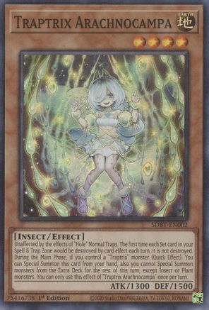 Traptrix Arachnocampa [SDBT-EN002] Super Rare - Trinity Hobby