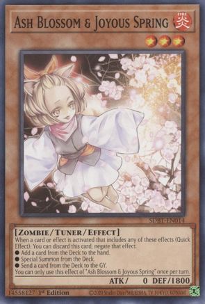 Ash Blossom & Joyous Spring [SDBT-EN014] Common - Trinity Hobby
