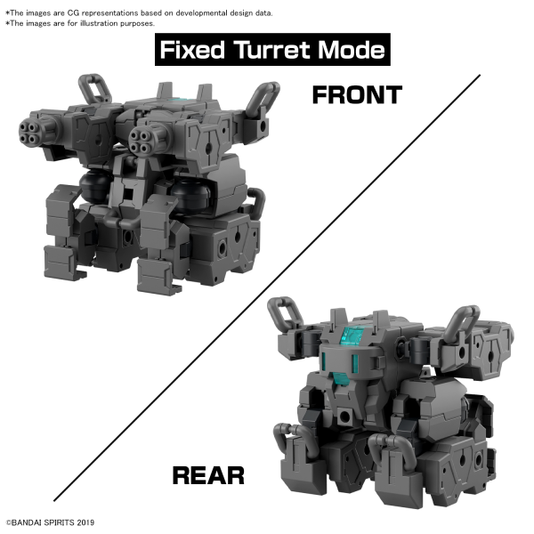 30MM 1/144 Extended Armament Vehicle (SMART TRANSFORMABLE MACHINE Ver.) - Trinity Hobby