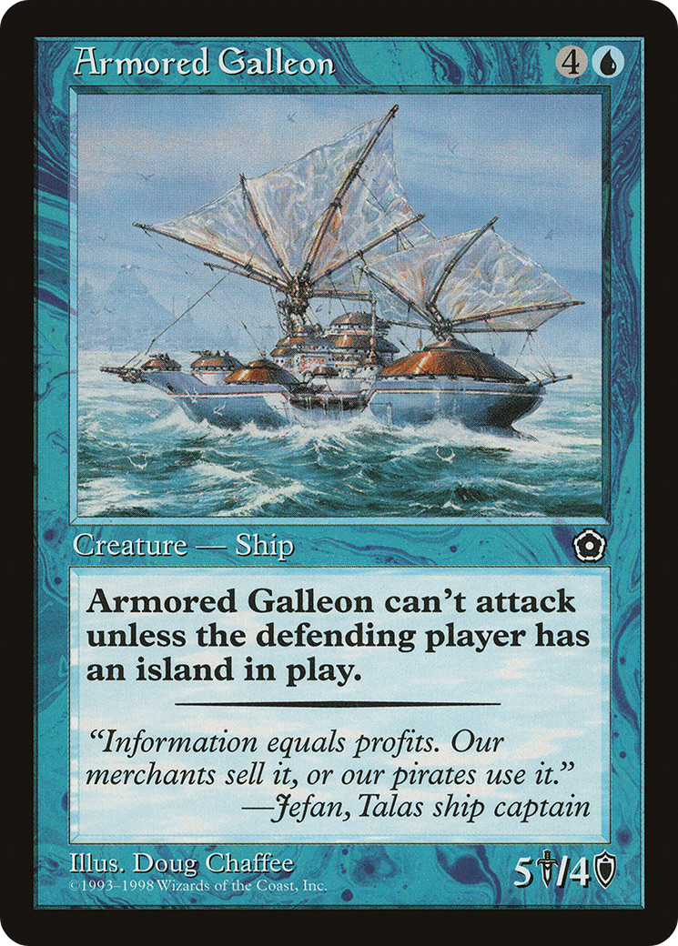 Armored Galleon [Portal Second Age] - Trinity Hobby