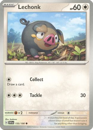Lechonk (155/198) [Scarlet & Violet: Base Set] - Trinity Hobby