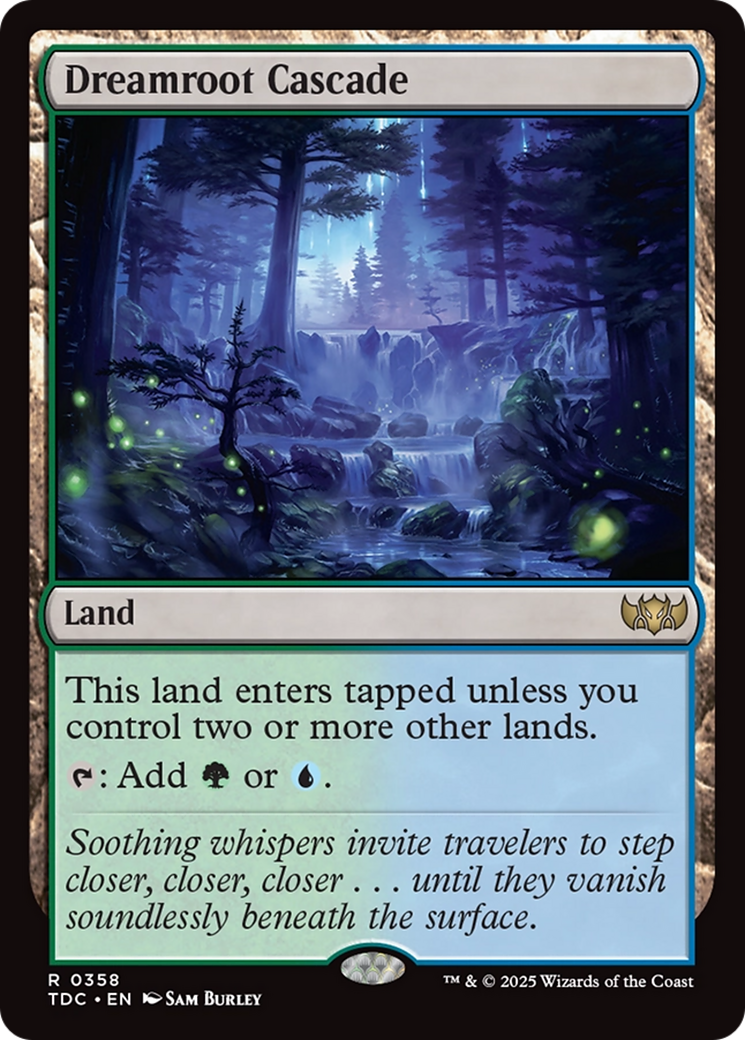 Dreamroot Cascade (TDC-358) - [Commander: Tarkir: Dragonstorm]