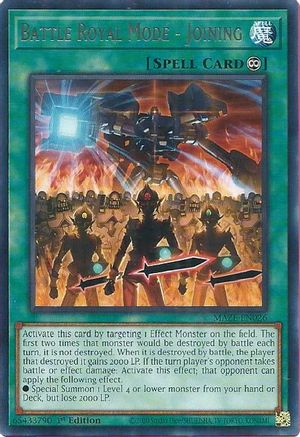 Battle Royal Mode - Joining [MAZE-EN026] Rare - Trinity Hobby