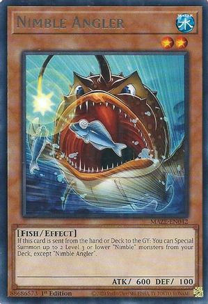 Nimble Angler [MAZE-EN042] Rare - Trinity Hobby