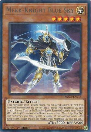 Mekk-Knight Blue Sky [MAZE-EN043] Rare - Trinity Hobby