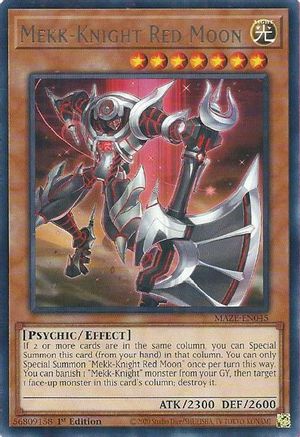 Mekk-Knight Red Moon [MAZE-EN045] Rare - Trinity Hobby