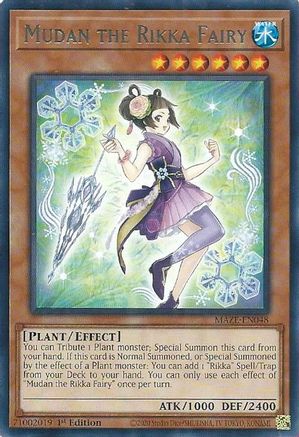 Mudan the Rikka Fairy [MAZE-EN048] Rare - Trinity Hobby