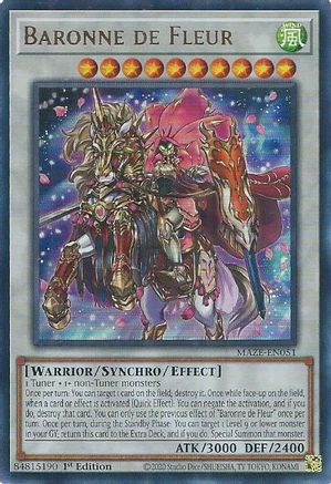 Baronne de Fleur [MAZE-EN051] Ultra Rare - Trinity Hobby