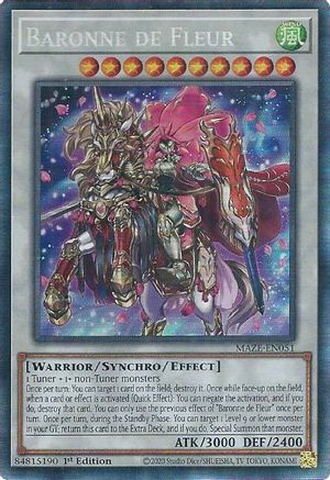 Baronne de Fleur [MAZE-EN051] Collector's Rare - Trinity Hobby