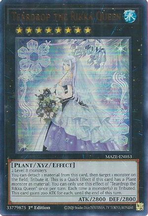 Teardrop the Rikka Queen [MAZE-EN053] Ultra Rare - Trinity Hobby