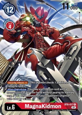 MagnaKidmon [BT6-017] (Digimon Card Game Deck Box Set) [Double Diamond Promos] - Trinity Hobby