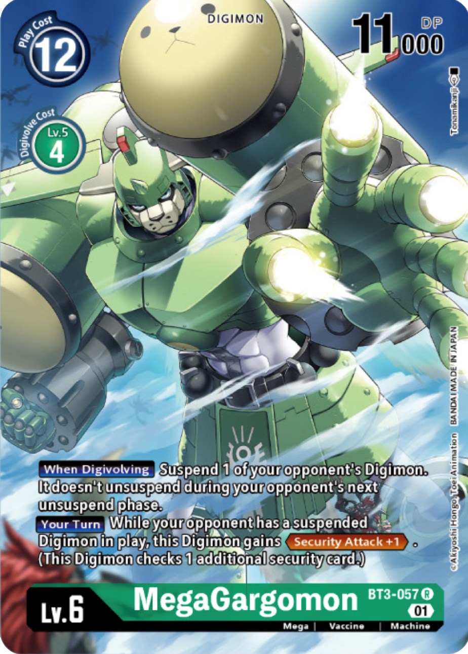 MegaGargomon [BT3-057] (Digimon Card Game Deck Box Set) [Release Special Booster Promos] - Trinity Hobby