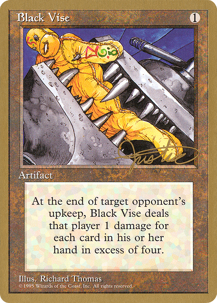 Black Vise (Mark Justice) [Pro Tour Collector Set] - Trinity Hobby