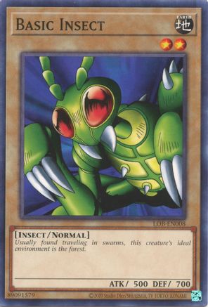Basic Insect (25th Anniversary) [LOB-EN008] Common - Trinity Hobby