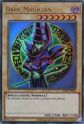 Dark Magician (25th Anniversary) [LOB-EN005] Ultra Rare - Trinity Hobby