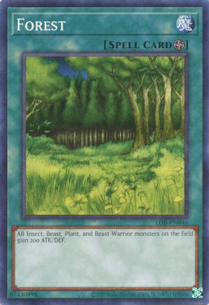 Forest (25th Anniversary) [LOB-EN046] Common - Trinity Hobby
