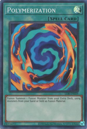 Polymerization (25th Anniversary) [LOB-EN059] Super Rare - Trinity Hobby