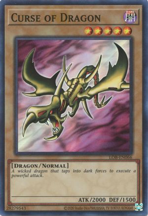 Curse of Dragon (25th Anniversary) [LOB-EN066] Super Rare - Trinity Hobby