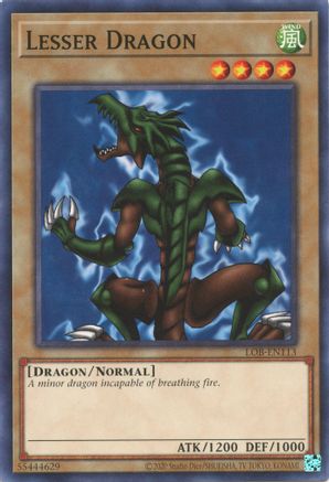 Lesser Dragon (25th Anniversary) [LOB-EN113] Common - Trinity Hobby