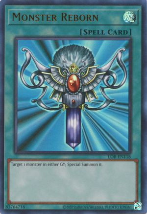 Monster Reborn (25th Anniversary) [LOB-EN118] Ultra Rare - Trinity Hobby