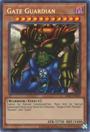 Gate Guardian (25th Anniversary) [MRD-EN000] Secret Rare - Trinity Hobby