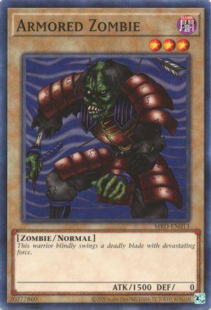 Armored Zombie (25th Anniversary) [MRD-EN013] Common - Trinity Hobby