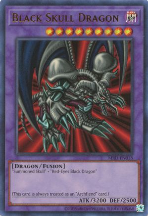 Black Skull Dragon (25th Anniversary) [MRD-EN018] Ultra Rare - Trinity Hobby