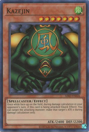 Kazejin (25th Anniversary) [MRD-EN026] Super Rare - Trinity Hobby