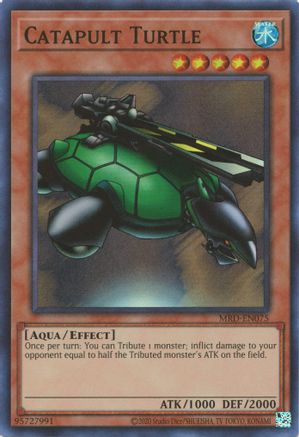 Catapult Turtle (25th Anniversary) [MRD-EN075] Super Rare - Trinity Hobby