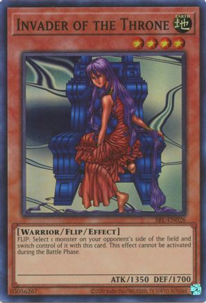 Invader of the Throne (25th Anniversary) [SRL-EN026] Super Rare - Trinity Hobby
